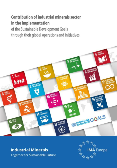 Contribution of the industrial minerals sector to the implementation of the Sustainable Development Goals through their global operations and initiatives